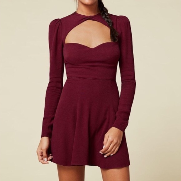 Reformation Whiskey Mini Dress In 